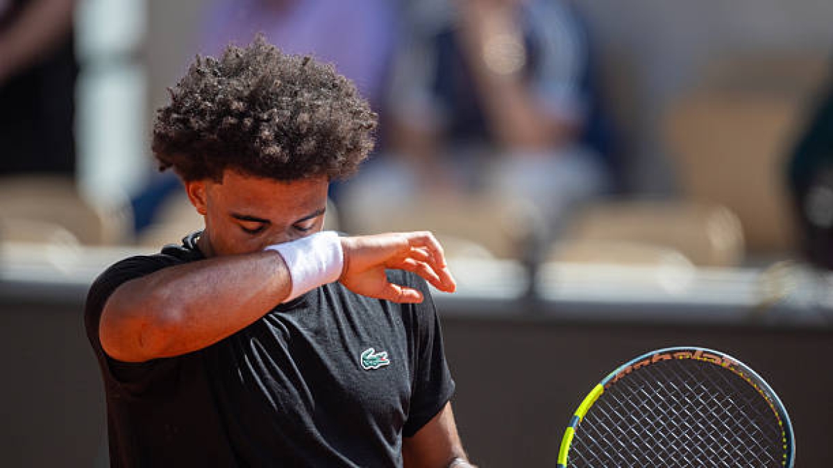 Arthur Fils, desastre del tenis francés. Foto: gettyimages