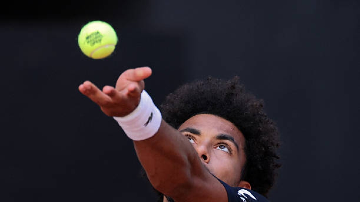 Arthur Fils speaks after being eliminated in Madrid. Photo: gettyimages