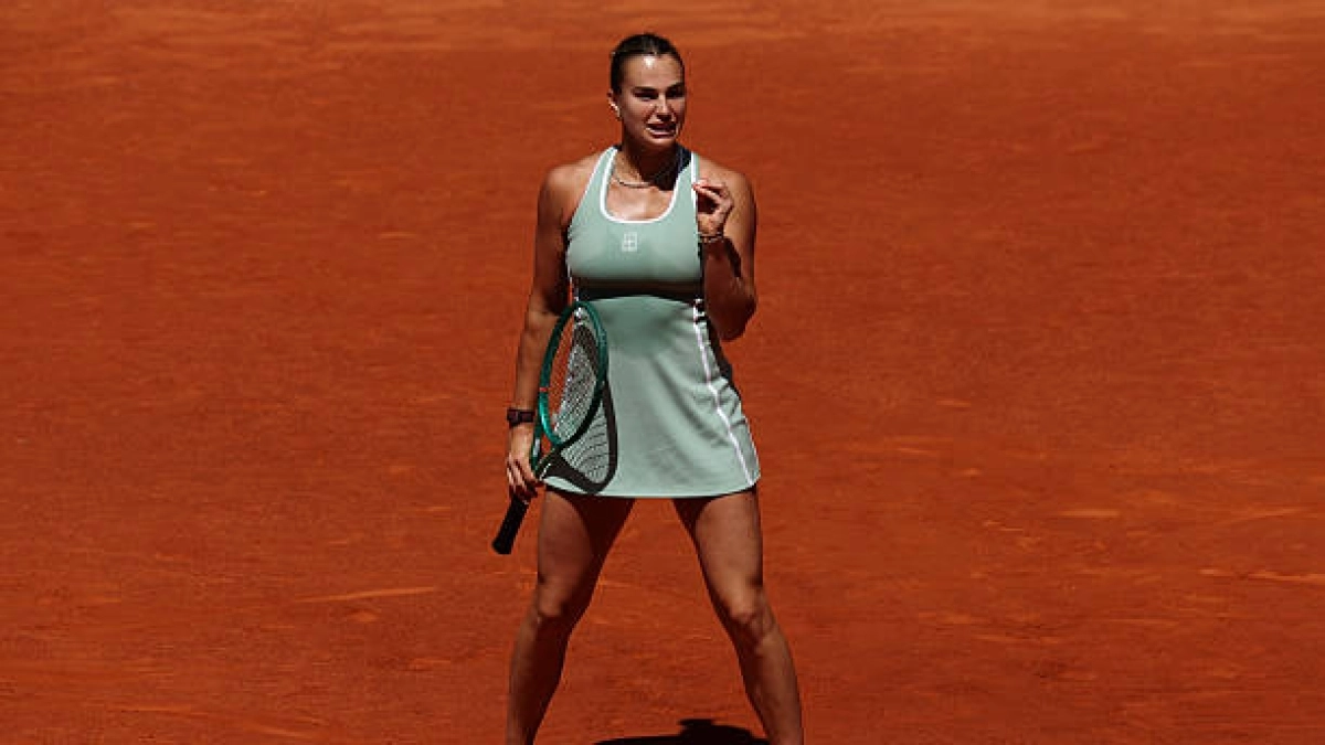 Aryna Sabalenka, análisis del cuadro en WTA Roma 2026. Foto: gettyimages