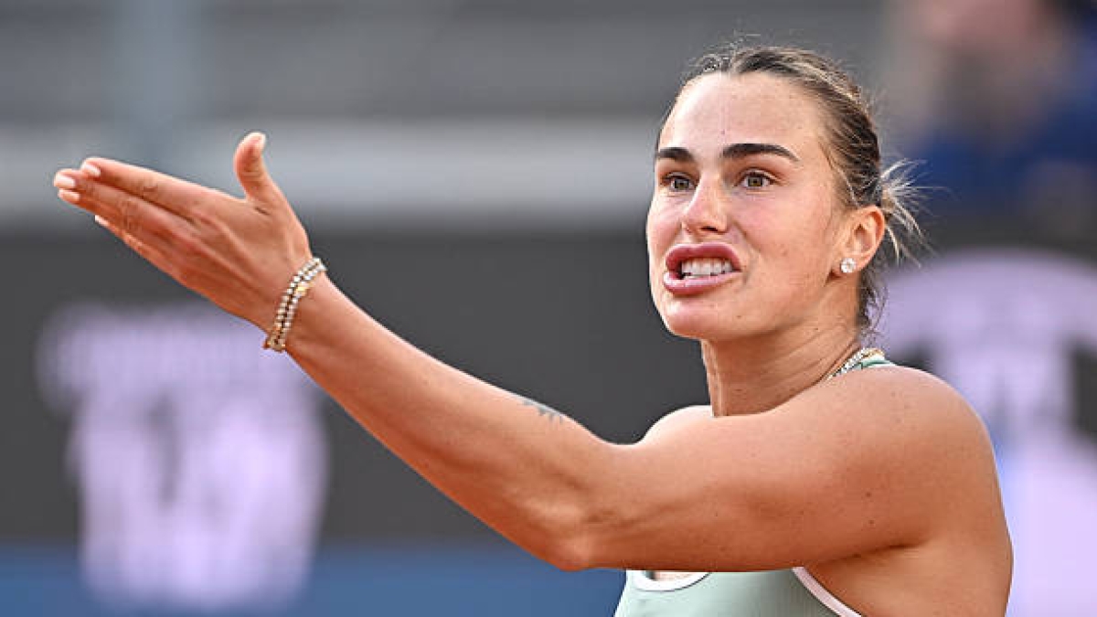 Aryna Sabalenka, ranking WTA tras Roma. Foto: gettyimages