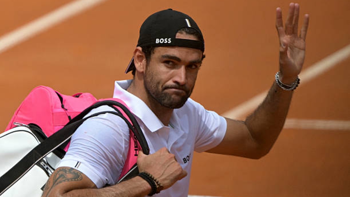 Berrettini continues with his very tough ordeal.