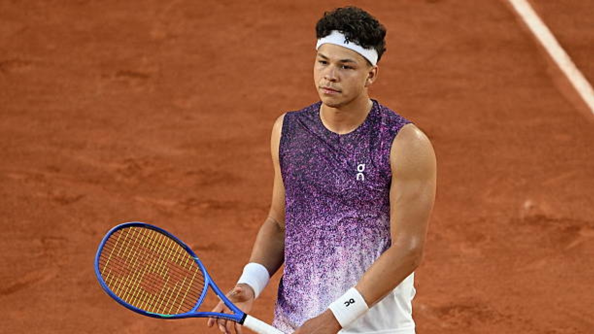 Ben Shelton, teste di serie eliminati a Roland Garros. Foto: gettyimages
