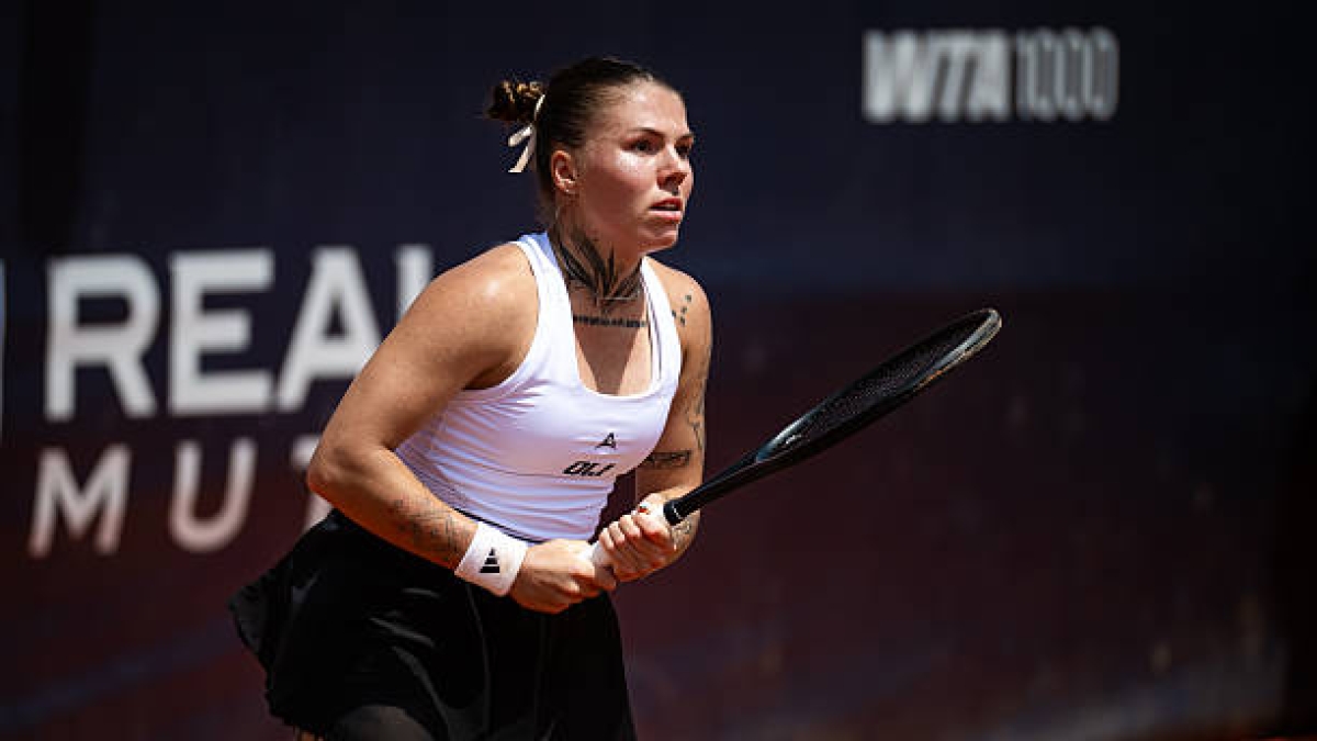 Oleksandra Olyininkova critica a tenistas rusos. Foto: gettyimages