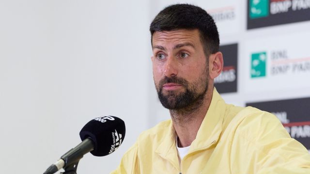 Djokovic withdraws from a tournament, with Roland Garros on the horizon
