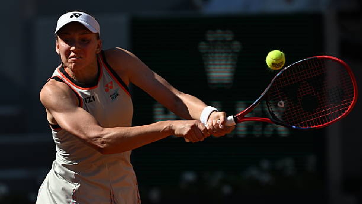 Elena Rybakina explica su derrota en París. Foto: gettyimages