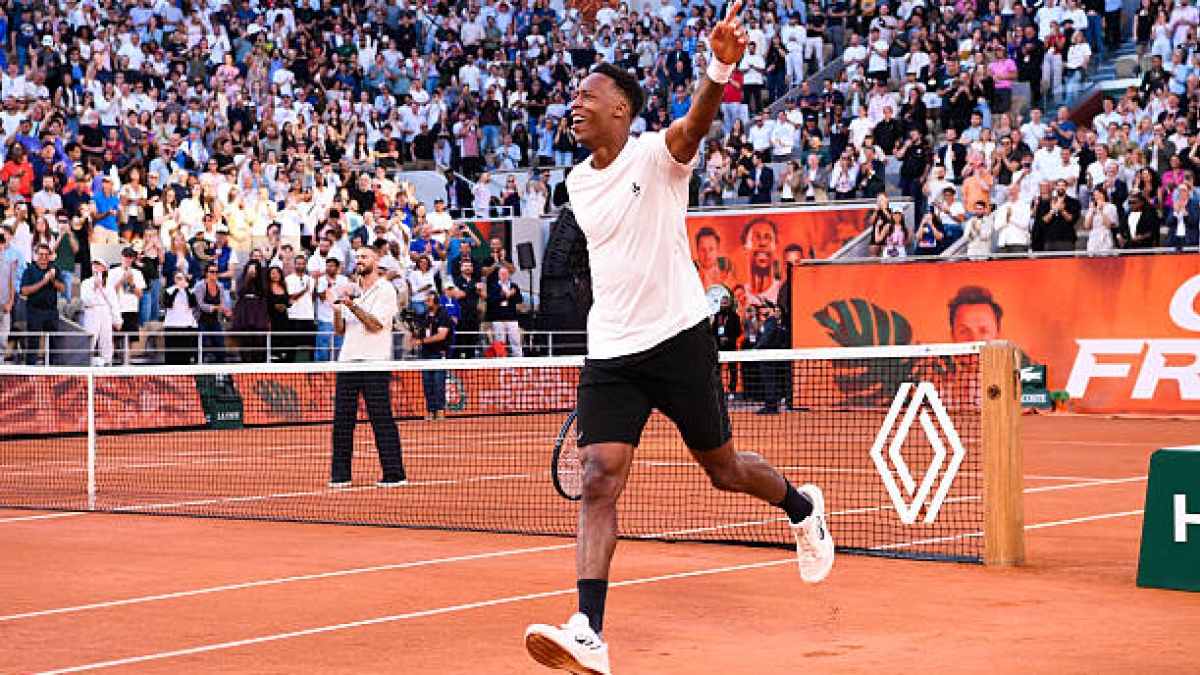 Gael Monfils habla en Roland Garros 2026 de su despedida. Foto: gettyimages