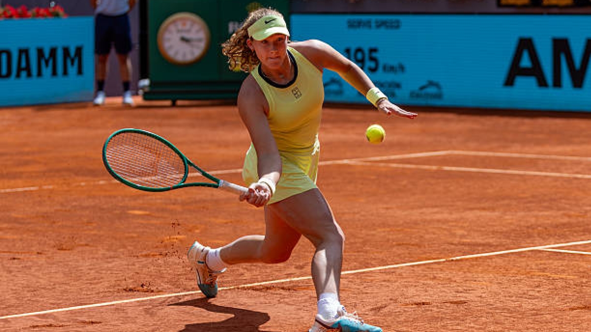 Mirra Andreeva, horario dónde ver final del Madrid Open. Foto: gettyimages