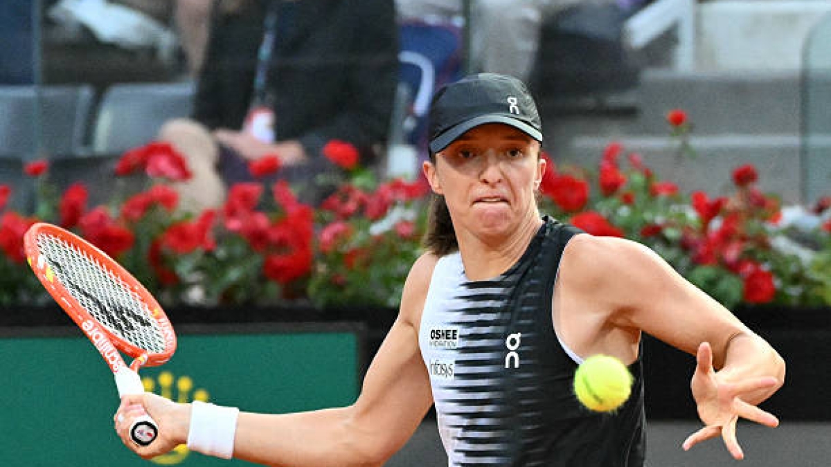 Iga Swiatek gana en Roma. Foto: gettyimages