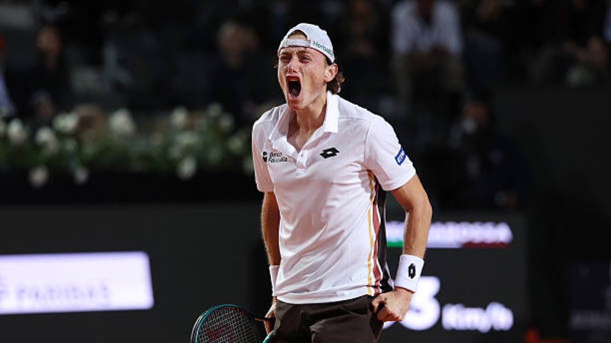 Ignacio Buse gana a Cobolli en Hamburgo. Foto: gettyimages