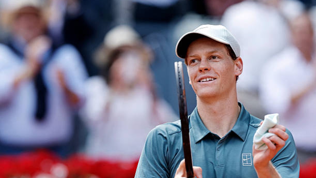 Jannik Sinner, finalist of all the Masters 1000. Photo: gettyimages