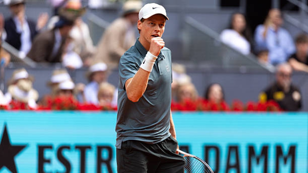 Jannik Sinner, récords de Djokovic. Foto: gettyimages