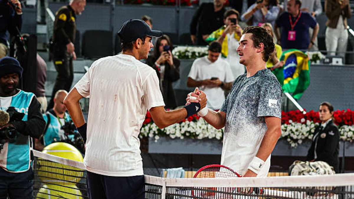 Rafael Jódar outperforms Fonseca. Photo: gettyimages