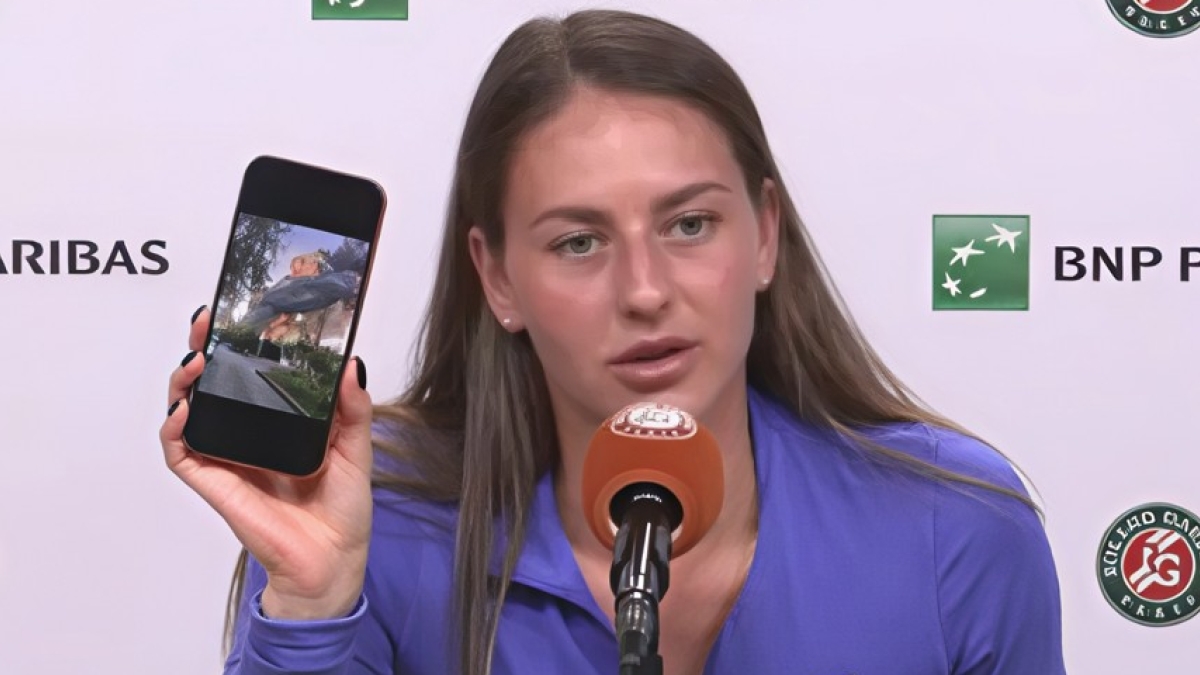 Kostyuk revela el drama vivido antes de salir a jugar hoy en Roland Garros: "Recibí esta foto". Foto: Getty