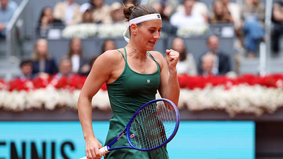 Kostyuk hace historia para Ucrania conquistando el título en Madrid. Fuente: Getty