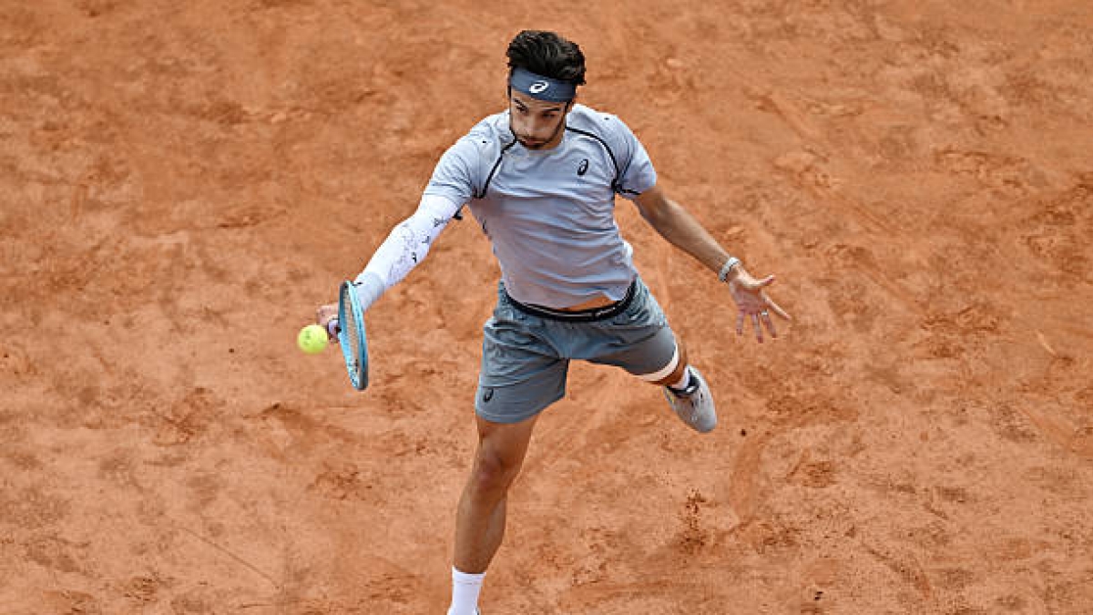 Lorenzo Musetti, fuera del top-10. Foto: gettyimages