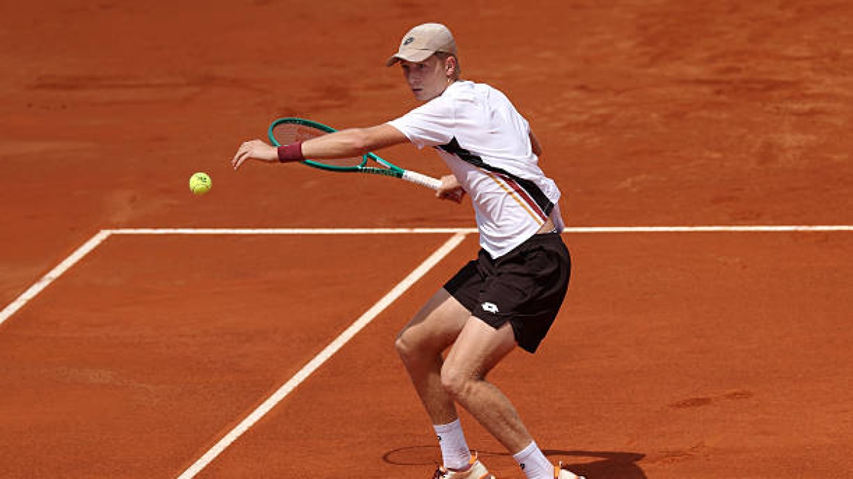 Martín Landaluce beats Bellucci in Rome. Photo: gettyimages