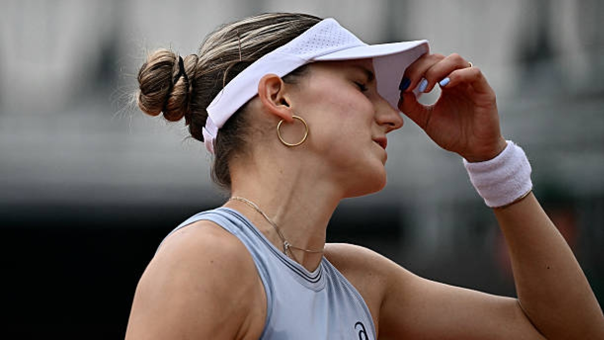 Rebeka Masarova, humillada en Roma. Foto: gettyimages