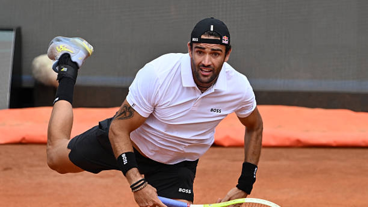 Matteo Berrettini gana en Valencia. Foto: gettyimages