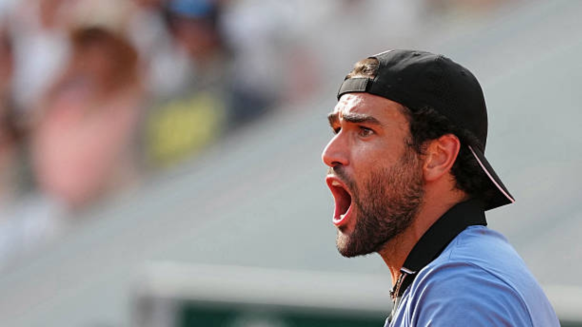 Matteo Berrettini defeats Comesaña. Photo: gettyimages