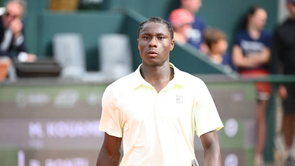 Moise Kouamé, histórico duelo con Cilic. Foto: gettyimages