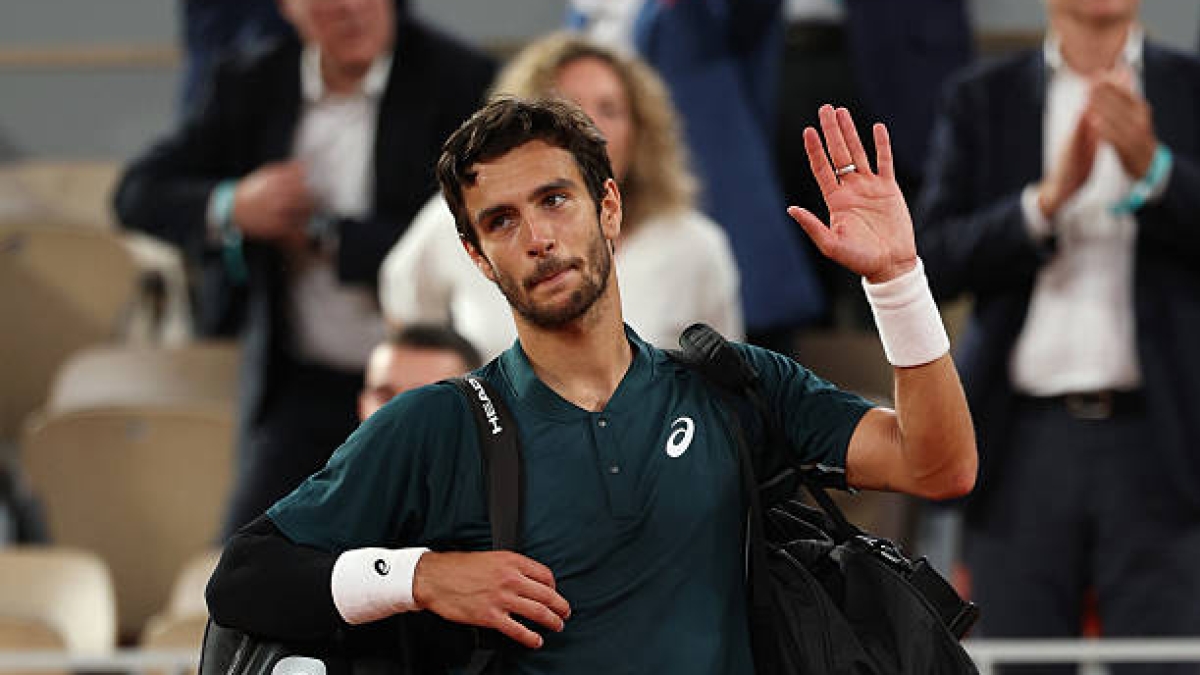 Lorenzo Musetti, consecuencias de baja en Roland Garros. Foto: gettyimages