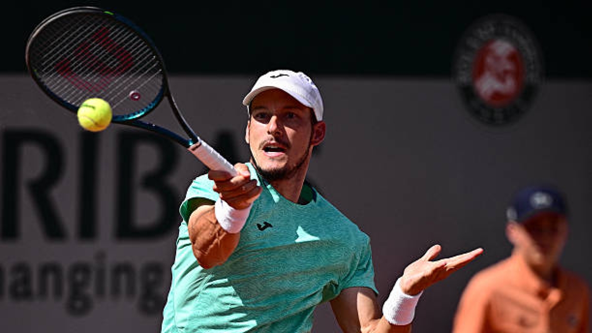 Pablo Carreño defeats Lehecka at Roland Garros 2026. Photo: gettyimages