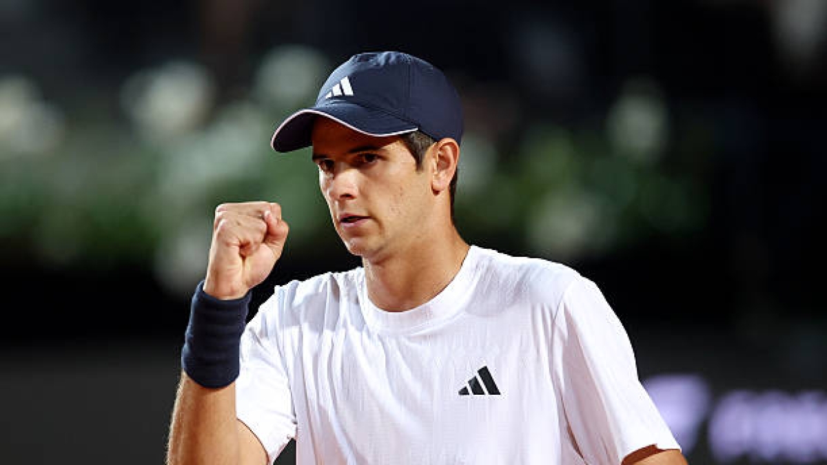 Rafael Jódar gana a Arnaldi en Roma. Foto: gettyimages