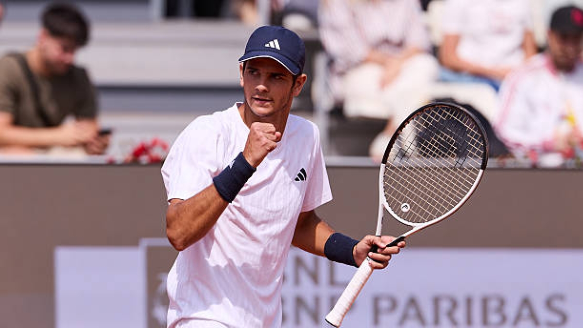 Rafael Jódar beats Tien in Rome. Photo: gettyimages