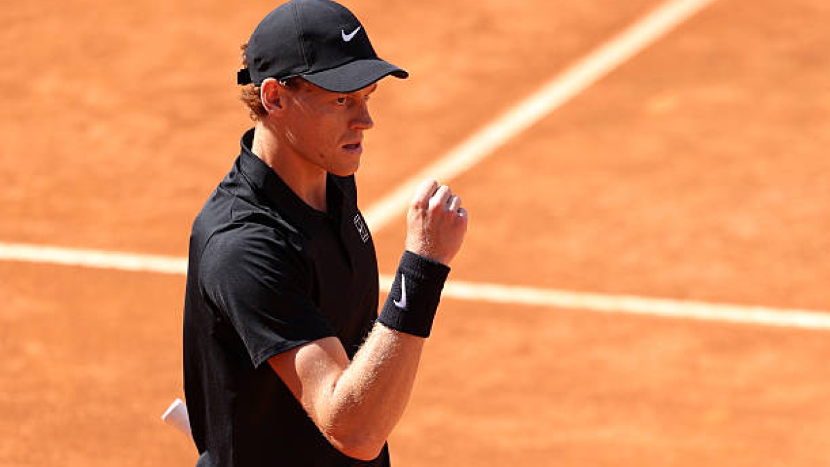 Sinner, segundo jugador que gana los tres Masters 1000 sobre tierra en la misma temporada. Fuente: Getty