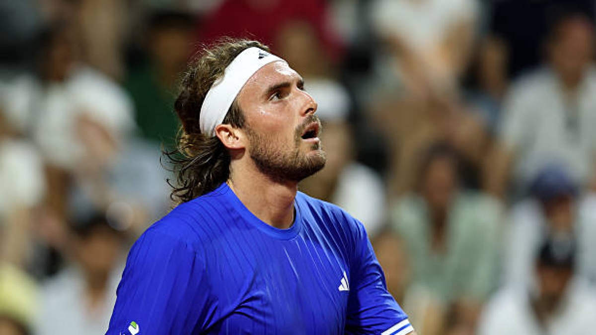 Stefanos Tsitsipas pierde en Roland Garros 2026. Foto: gettyimages