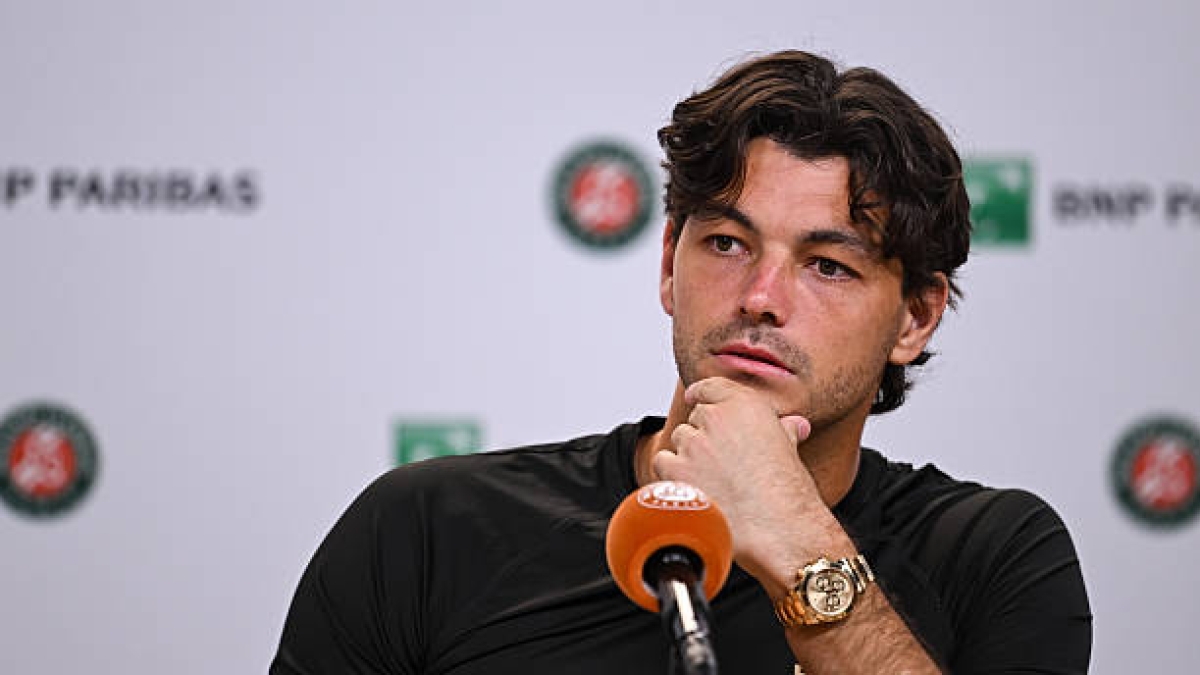 Taylor Fritz habla en Roland Garros 2026 del dinero a repartir. Foto: gettyimages