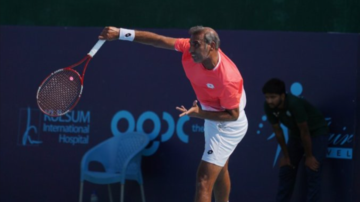 Joueur de tennis le plus âgé du monde. Photo : gettyimages