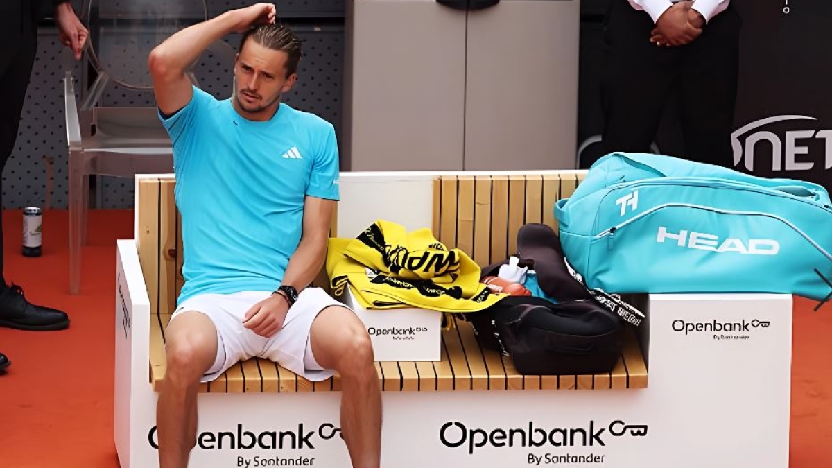 "Lo de Zverev hoy ha sido vergonzoso". Foto: Getty