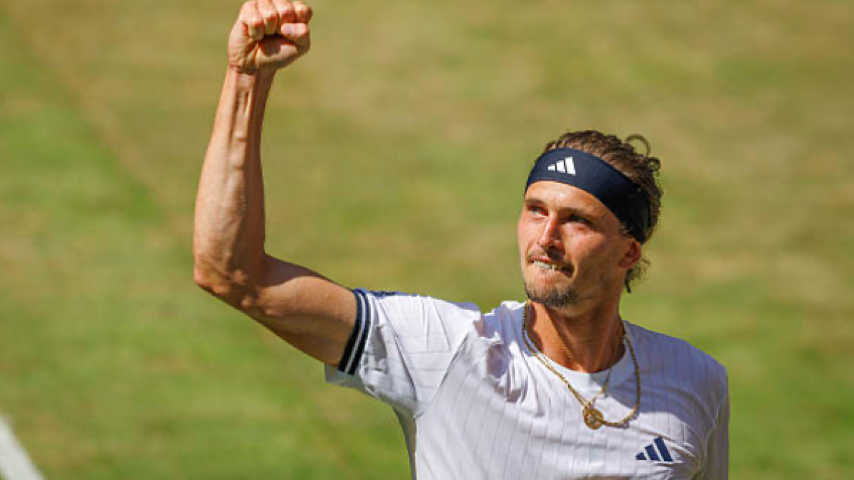 Alexander Zverev remains plugged in and now sets a date with his black beast. Source: Getty

Alexander Zverev reste branché et fixe maintenant un rendez-vous avec sa bête noire. Source : Getty