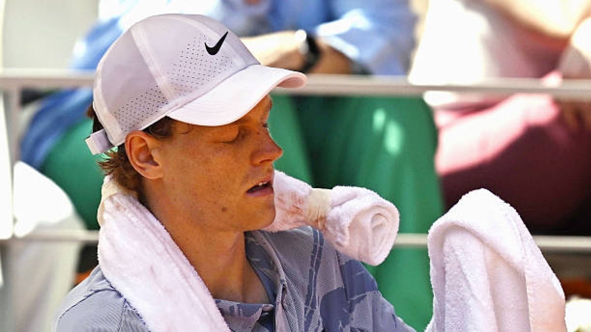 "La ansiedad influyó mucho en la eliminación de Sinner en Roland Garros". Foto: Gettyimages