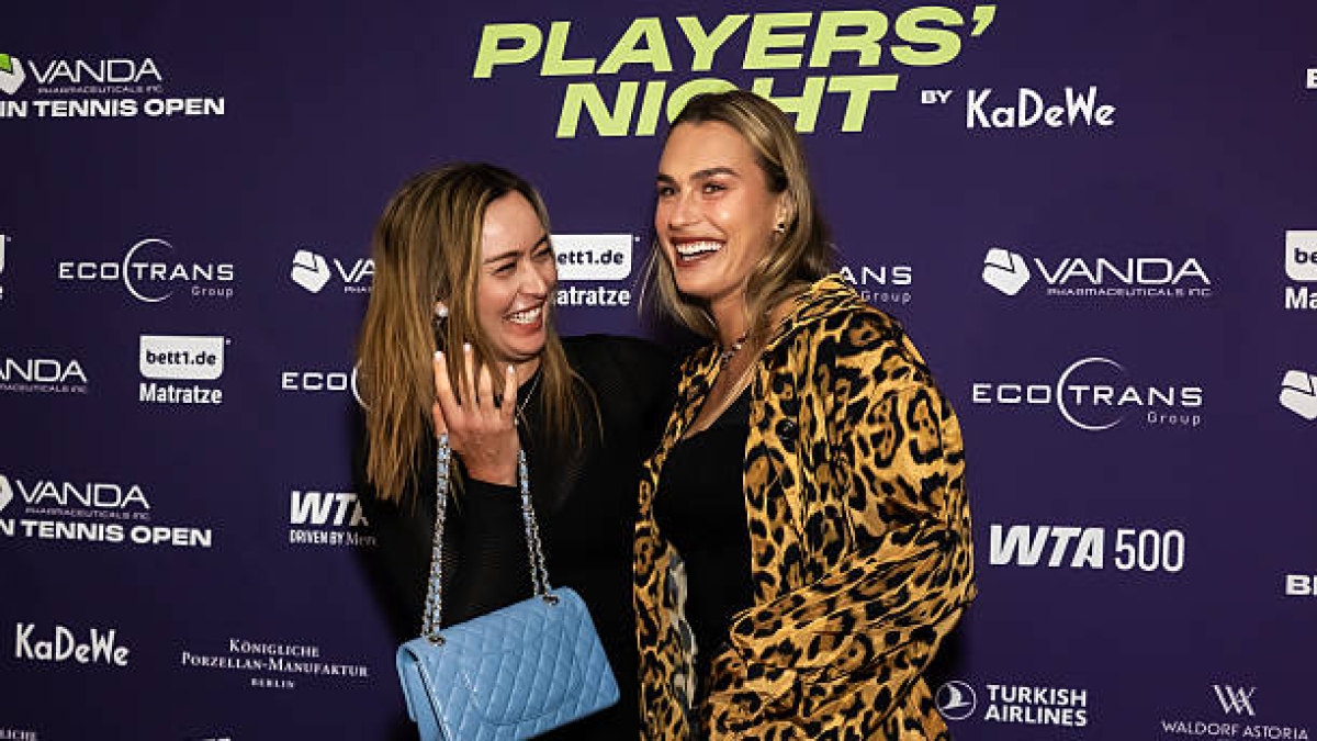 Badosa y sus videos con Sabalenka: "Somos personas y nos lo queremos pasar bien". Foto: Gettyimages