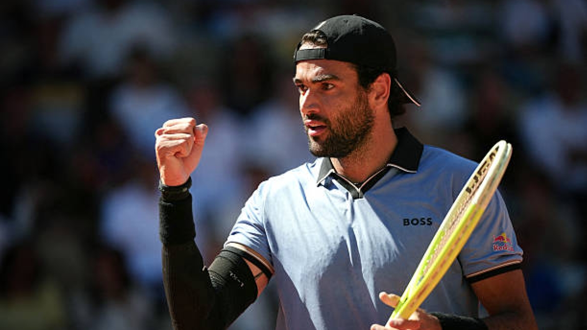 Berrettini impose son expérience contre Cerúndolo et se hisse en quarts de finale de Roland Garros