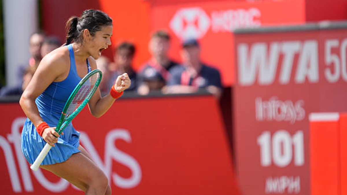 Una campeona de Wimbledon, optimista con Raducanu: "Para mí es sumamente alentador". Foto: Gettyimages
