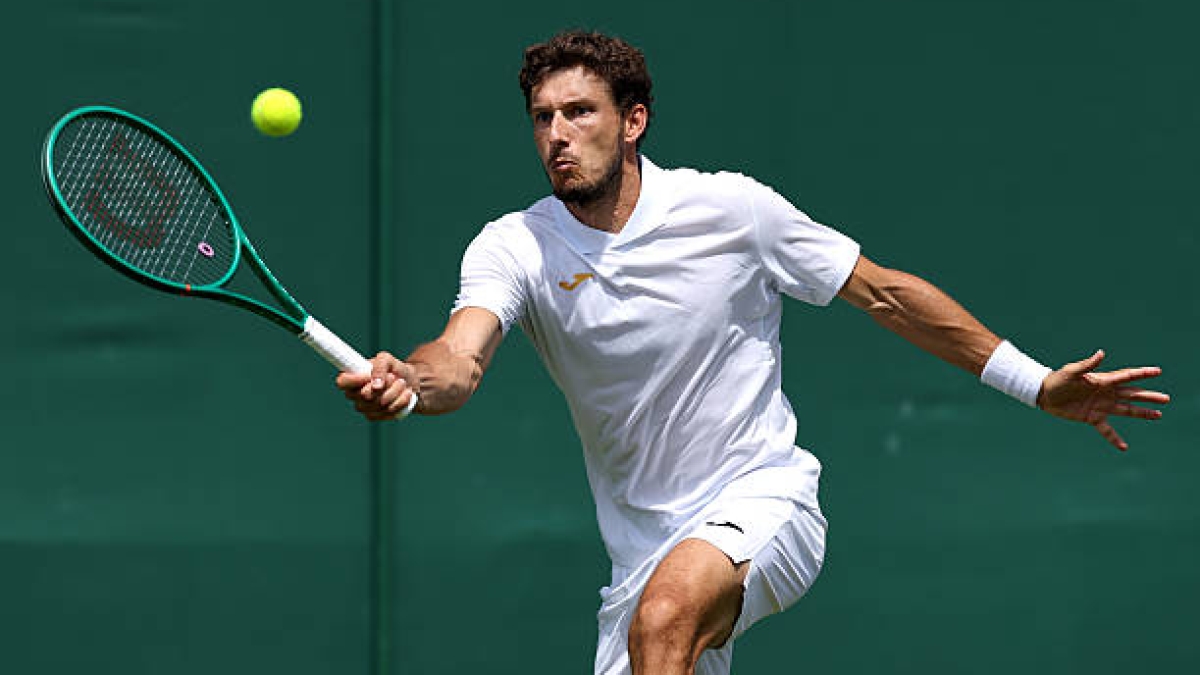 Carreño gets his first victory at Wimbledon after Shapovalov’s withdrawal and sets up a date with Jódar. Photo: Gettyimages