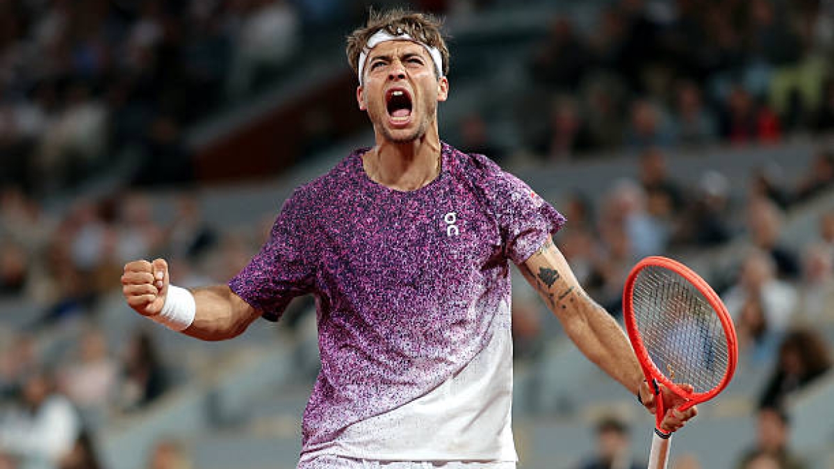 Cobolli révèle une incroyable anecdote avec Nadal à Roland Garros. Source: Getty Images.