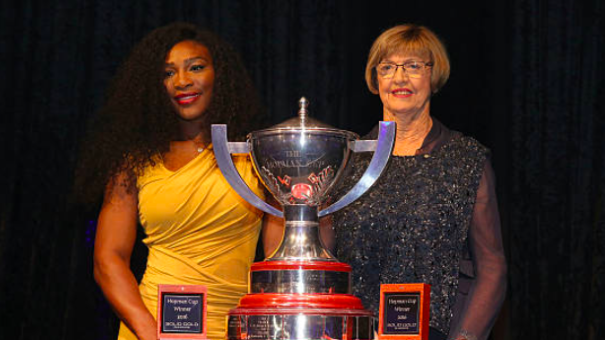 A former top 10 player ignites the debate: "Serena is the queen of the Grand Slams, I don't take Margaret Court's record very seriously." Source: Getty