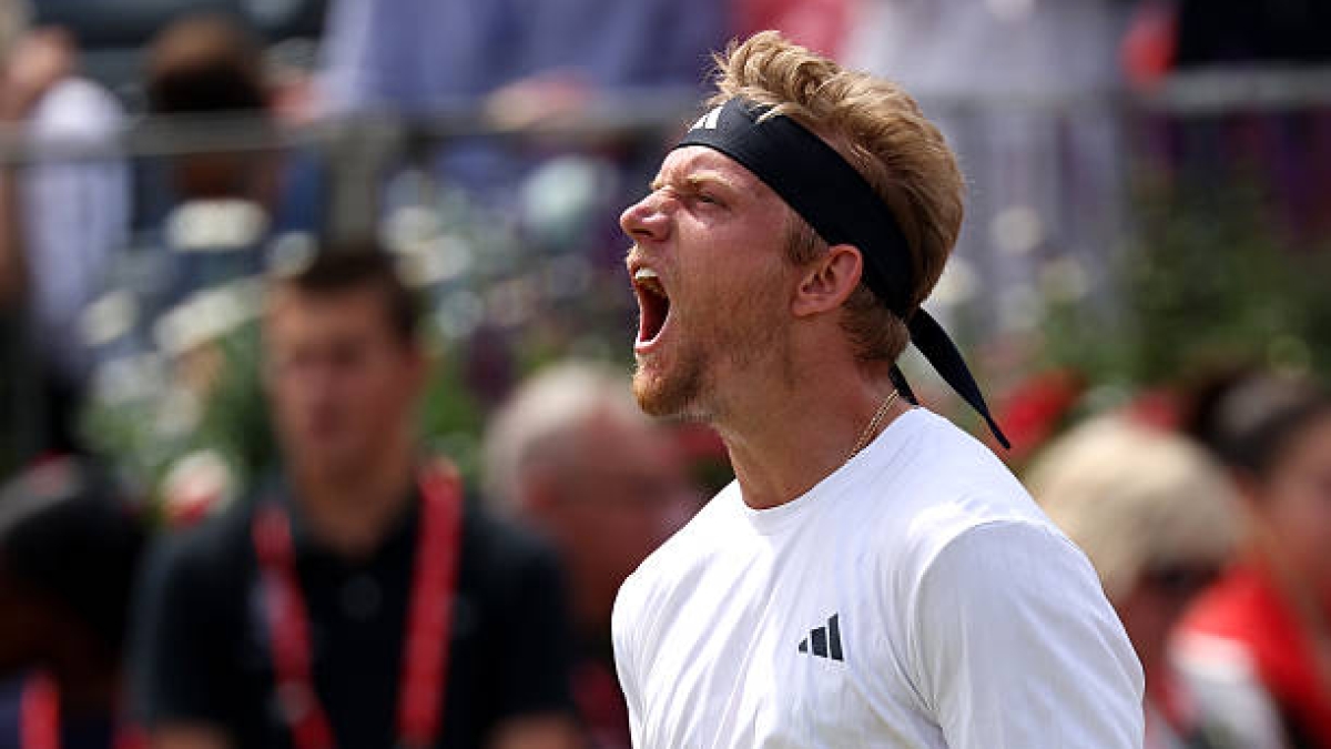Davidovich, one step away from his first ATP title in Mallorca. Source: Getty Images.