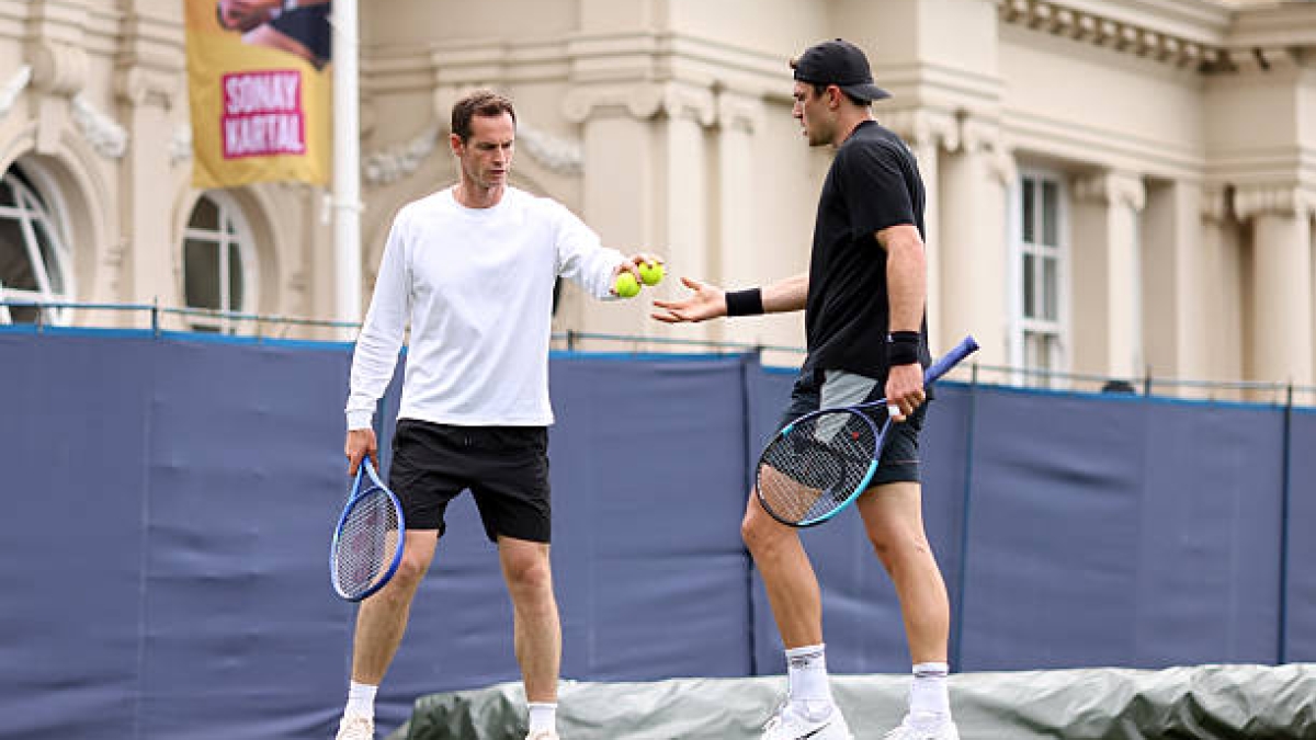 Draper returns with victory and with Murray on the bench: "I played like he used to, winning ugly". Photo: Gettyimages