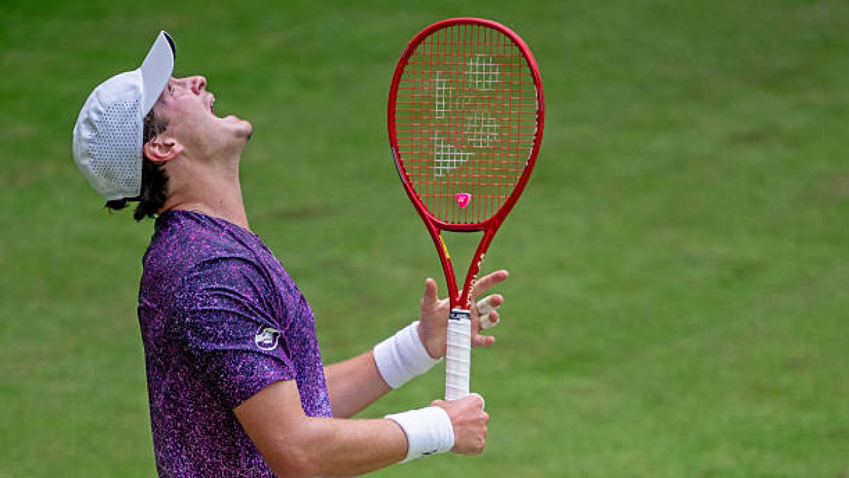 Fonseca se baja de Eastbourne por unas molestias en el hombro y enciende las alarmas de cara a Wimbledon. Foto: Gettyimages