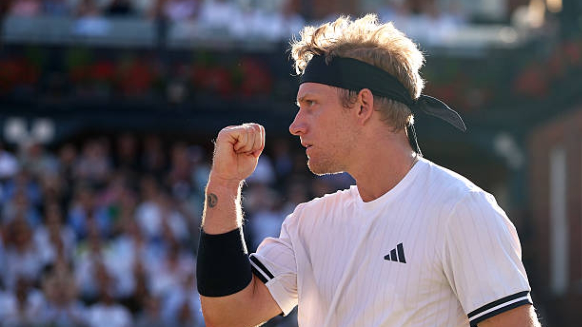 Schedule and where to watch Alejandro Davidovich in the ATP Mallorca final against Ethan Quinn. Photo: Gettyimages