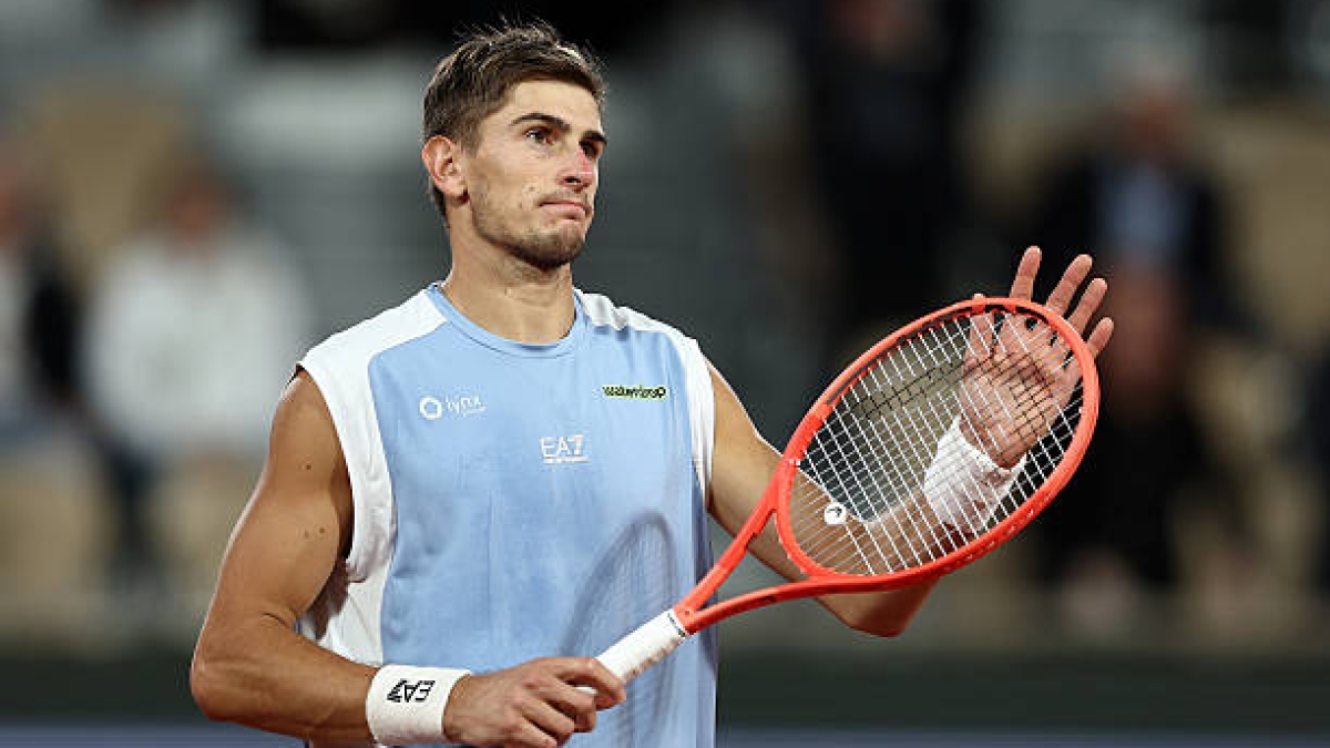 La increíble subida en el ránking de Arnaldi tras meterse en semifinales de Roland Garros. Fuente: Getty Images.