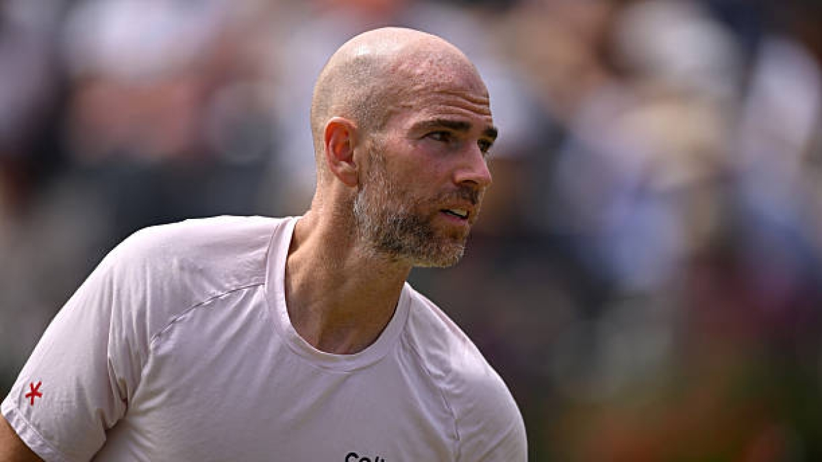 Mannarino, a tennis player on the verge of extinction with a repertoire full of eccentricities. Photo: Gettyimages