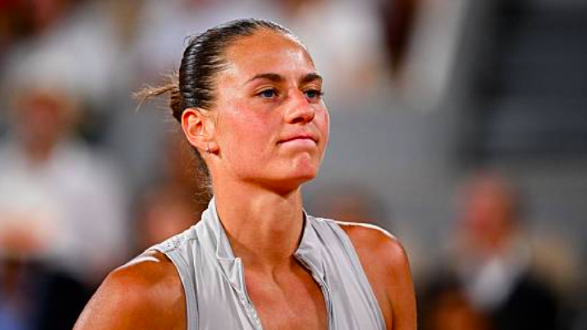 Kostyuk indica il motivo che l'ha portata a perdere contro Andreeva. Fonte: Getty