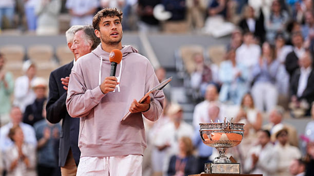 Ni Cobolli, ni Sinner: Italia deberá esperar un año más para romper su sequía de 50 años en Roland Garros. Foto: Gettyimages