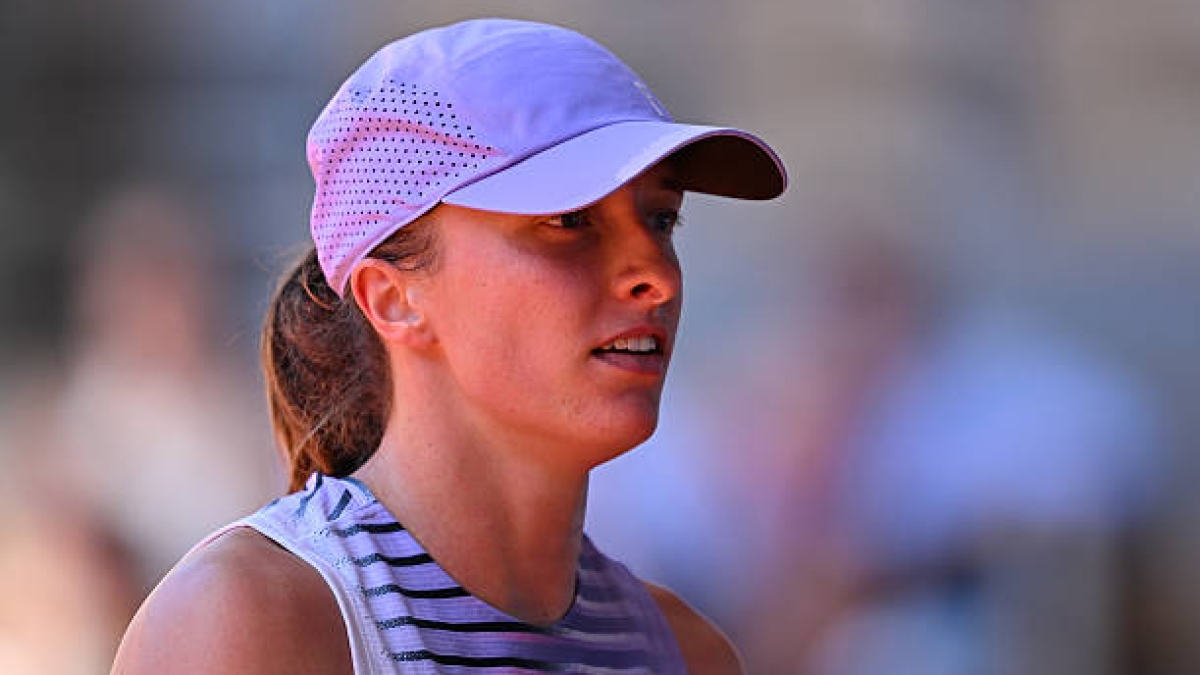 Swiatek habla de la gesta de Chwalinska en Roland Garros: "Le cambió la vida". Fuente: Getty Images.